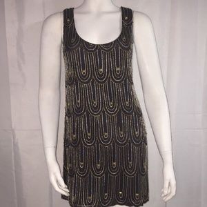 Anaikka Silk Mini Dress Studs Embellished Size 4